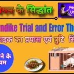 Thorndike ka siddhant